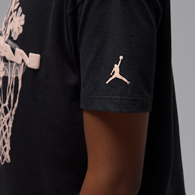 Jordan Big Kids' 23 Flowers T-Shirt