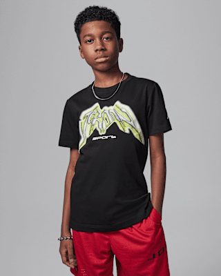 Детская футболка Jordan Dri-FIT Big Kids' Sports Graphic