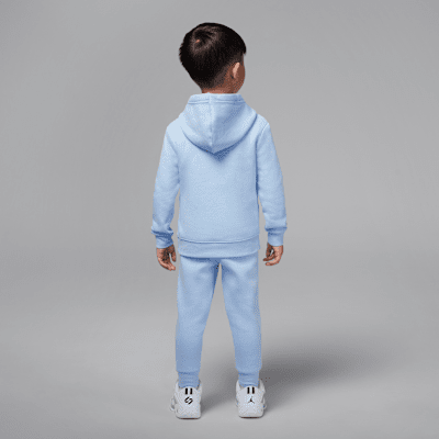 Conjunto de sudadera con gorro sin cierre de 2 piezas infantil Jordan MJ Brooklyn Fleece