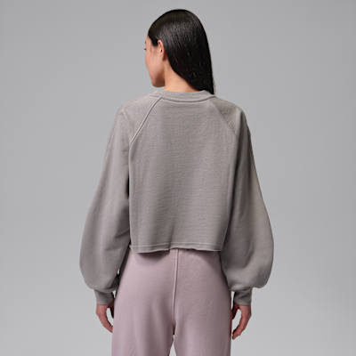 Jordan Flight Fleece Women's Mod-Crop Crew-Neck Sweatshirt