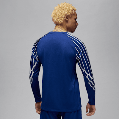เสื้อแข่งฟุตบอลแขนยาว Replica ผู้ชาย Jordan Dri-FIT Paris Saint-Germain 2024/25 Stadium Fourth
