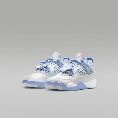 Jordan 4 Retro "Aluminum" Little Kids' Shoes