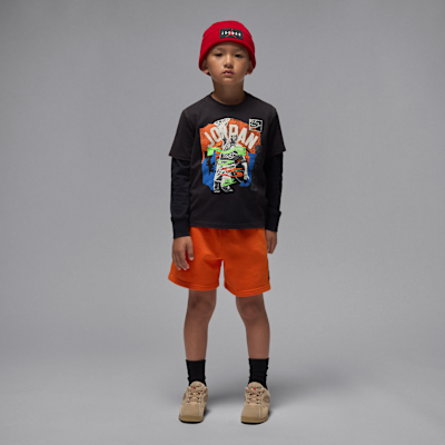 Jordan Little Kids' Throwback Slam T-Shirt