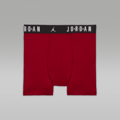 Ropa interior Flight de poliéster para niños talla grande (paquete de 3) Jordan Dri-FIT