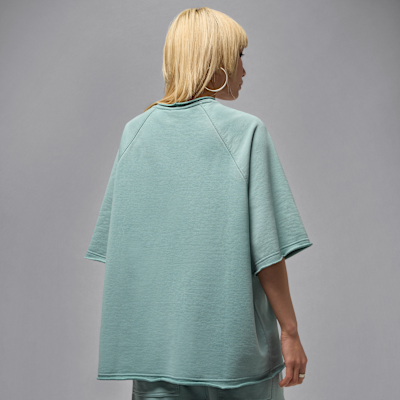 Jordan Flight Fleece Women's Oversized Short-Sleeve French Terry Top