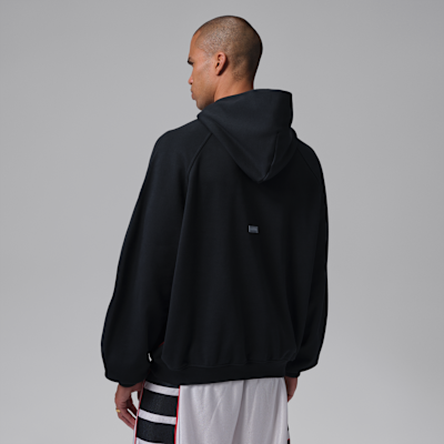 Jordan Flight Fleece Bol Kesimli Erkek Kapüşonlu Sweatshirt'ü görsel 2