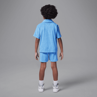 Jordan Little Kids' 2-Piece Terry Cloth Camp Set