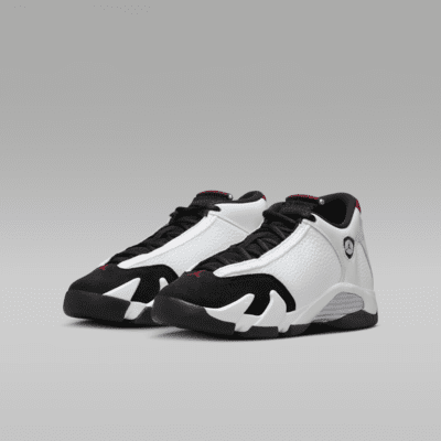 Air Jordan 14 Retro "Black Toe" Big Kids' Shoes