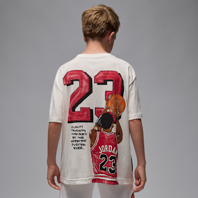 Playera Sketch para niños talla grande Jordan