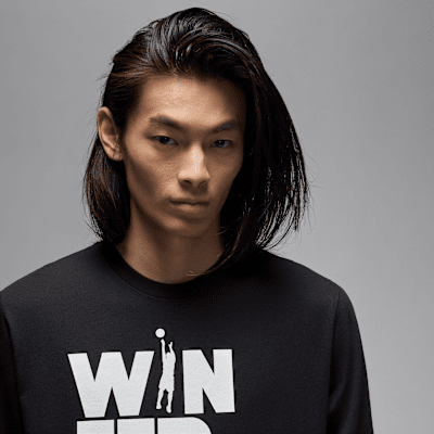 ジョーダン ウインターカップ 2024 メンズ ロングスリーブ Tシャツ