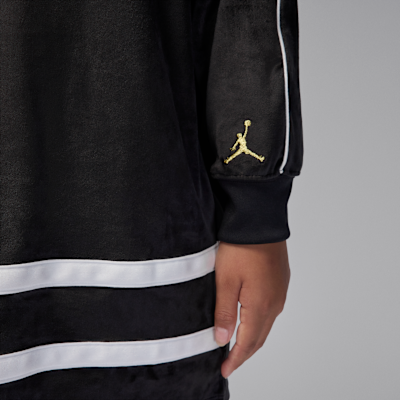 Vestido de tejido velour para niña talla grande Jordan Mountainside