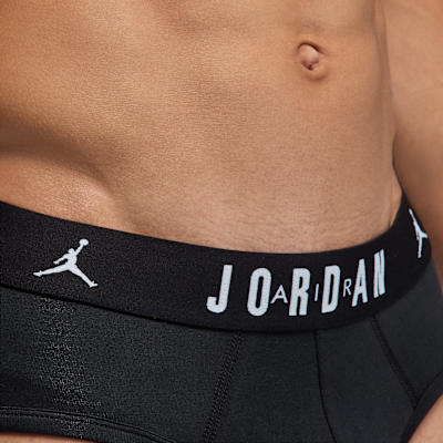 Jordan Men's Flight Cotton Hip Briefs (3-Pack)