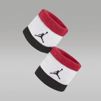 Nike Jordan Basketball Tennis Wristbands Unisex Black /White