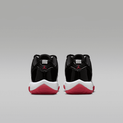 Tenis para niños grandes Air Jordan 11 Retro Low "Bred"