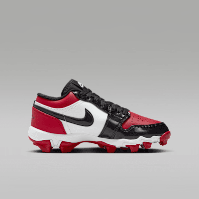 Jordan 1 Low Little/Big Kids' Cleats