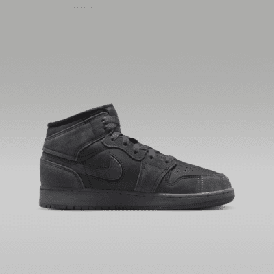 Air Jordan 1 Mid SE Craft Big Kids' Shoes