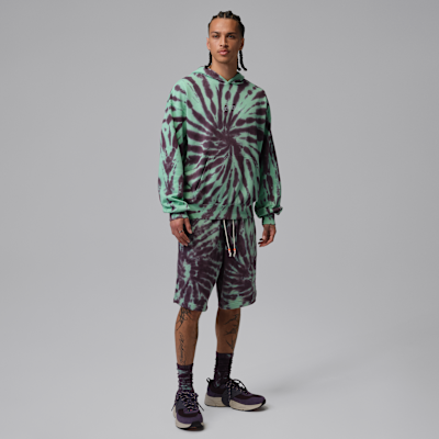 Jordan Brooklyn Fleece Batik Boyalı Kapüşonlu Erkek Festival Sweatshirt'ü görsel 7