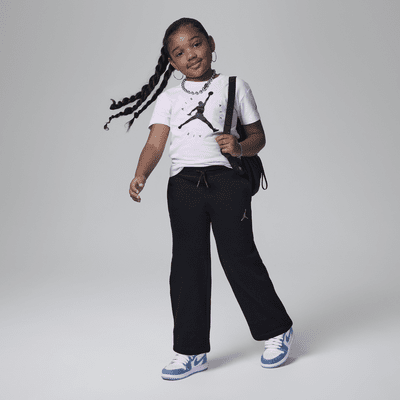 Jordan Icon Play Wide Leg Pants Little Kids Pants