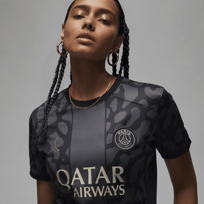 Paris Saint-Germain 2023/24 Stadium Third Jordan Dri-FIT-Fußballtrikot für Damen