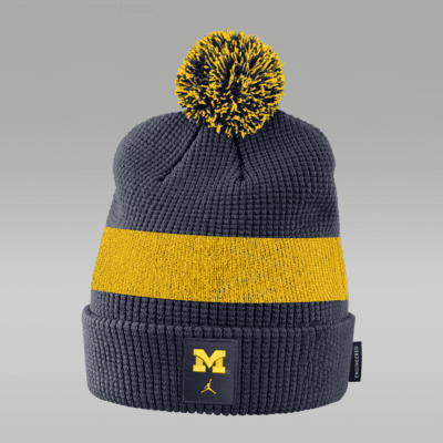 Jordan College (Michigan) Pom Beanie.