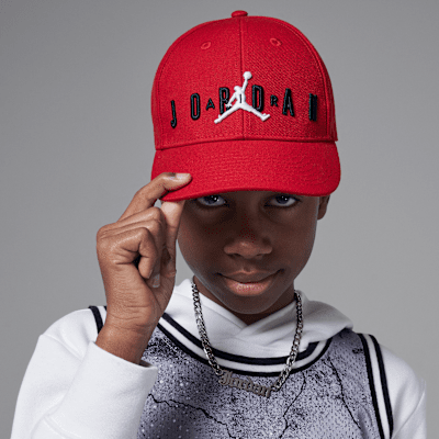 Gorra con estructura y correa trasera para niños talla grande Jordan