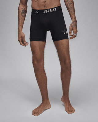 Мужские  Jordan Dri-FIT Cotton Essentials Flight Boxer Briefs (2-Pack)