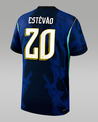 Мужские джерси Estêvão Brazil National Team 2026 Match Away Nike Dri-FIT ADV Soccer Jersey