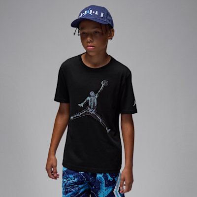 Jordan Big Kids' Skeleton Jumpman T-Shirt