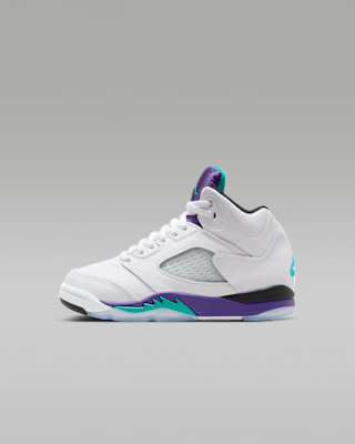 Детские кроссовки Jordan 5 Retro "Grape" Little Kids'