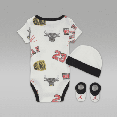 Ensemble trois pièces imprimé Jordan MJ Essentials pour bébé