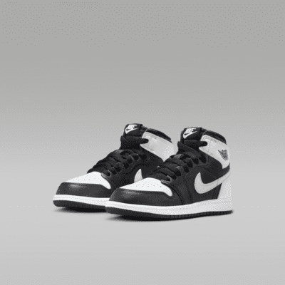 Jordan 1 Retro High OG "Black & White" Little Kids' Shoes