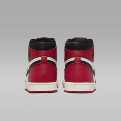 Tenis para hombre Air Jordan 1 Retro High OG "Black Toe"