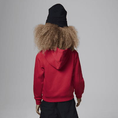 Sudadera con gorro para niños de preescolar Jordan Fleece Pullover Hoodie