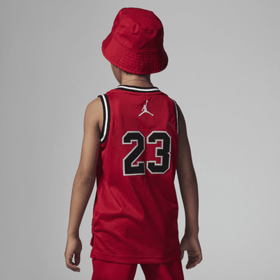 Playera para niños talla pequeña Jordan 23 Jersey