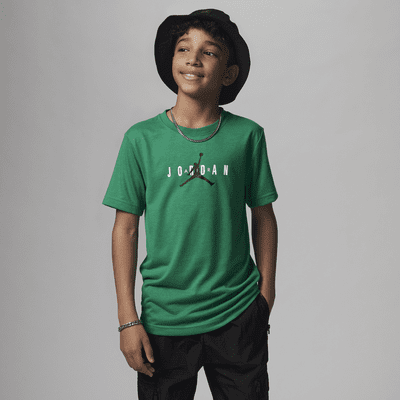 Camiseta Niño Jordan Jumpman Graph Celeste