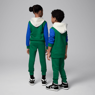 Ensemble deux pièces avec sweat à capuche Jordan Brooklyn Fleece pour enfant