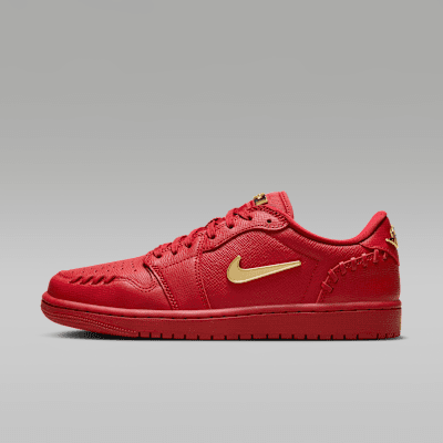 Nike Air Jordan 1 Low sneaker Gym Red/Metallic Gold