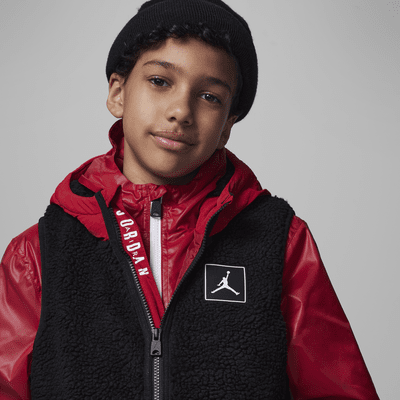 Chaleco para niños talla grande Jordan Sherpa Vest