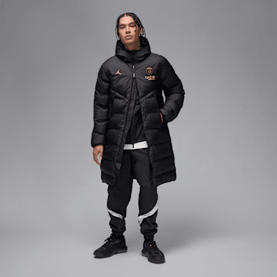 Paris Saint-Germain Strike Windrunner PrimaLoft® Men's Jordan Storm-FIT Soccer Hooded Parka