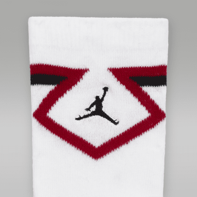Calcetas Diamond High para niños talla grande Jordan (2 pares)