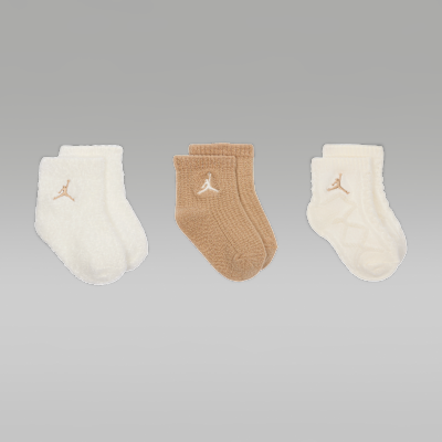 Calcetines cortos, cómodos y suaves para bebé e infantiles (3 pares) Jordan