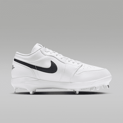 Tacos de béisbol Jordan 1 Retro Low Metal