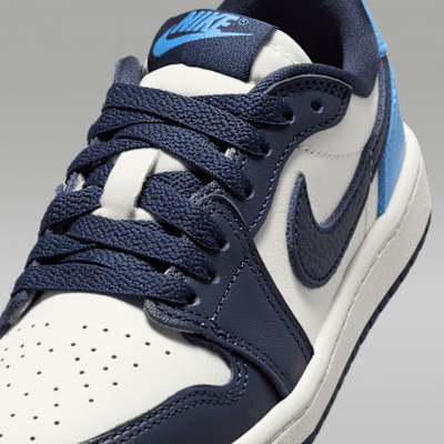 Jordan 1 Retro 低筒 "Obsidian" 小童鞋款