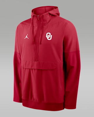 Мужская куртка Oklahoma Anorak Jordan Brand College 1/2-Zip Hooded