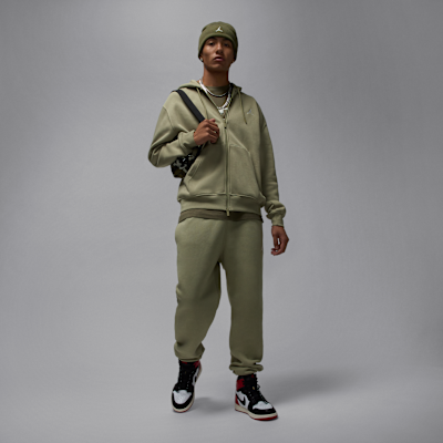 Felpa con cappuccio e zip a tutta lunghezza Jordan Brooklyn Fleece – Uomo