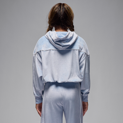 ジョーダン マウンテンサイド ジュニア ベロア プルオーバー パーカー