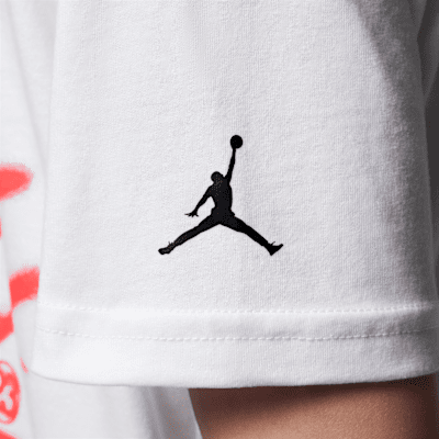 Playera Fadeaway Flight Jordan para niño talla grande