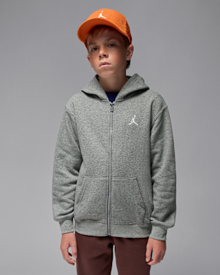 Детское худи Jordan Brooklyn Fleece Big Kids' Full-Zip Hoodie