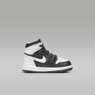 Calzado para bebé e infantil Jordan 1 Retro High OG "Black & White"