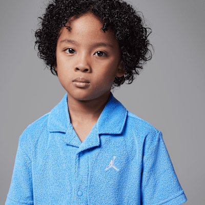 Jordan Little Kids' 2-Piece Terry Cloth Camp Set